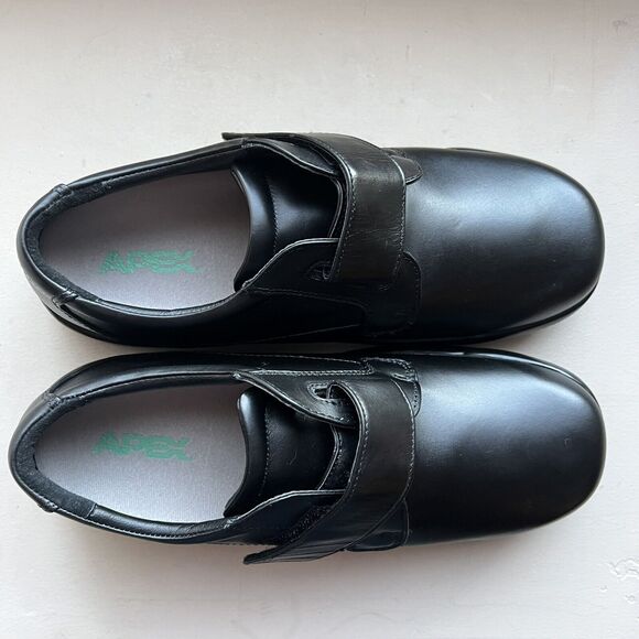 Apex Ambulator Biomechanical Single Monk Strap Black Leather B3000M Men’s 11 X-W - Picture 7 of 15